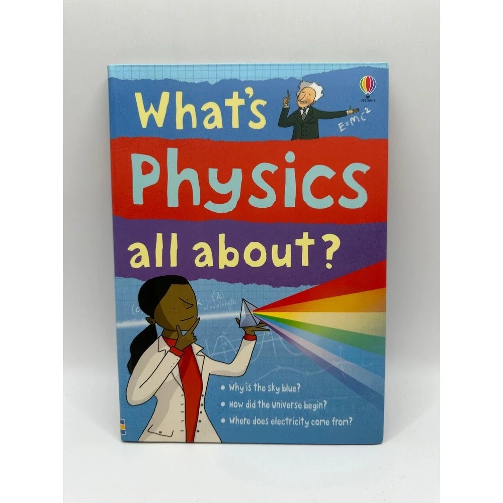 Lot of 6 Usborne Children's Science Books Genes Mysteries Encyclopedia Physics +